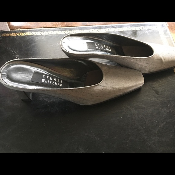 Stuart Weitzman vintage grey mules - Picture 5 of 5
